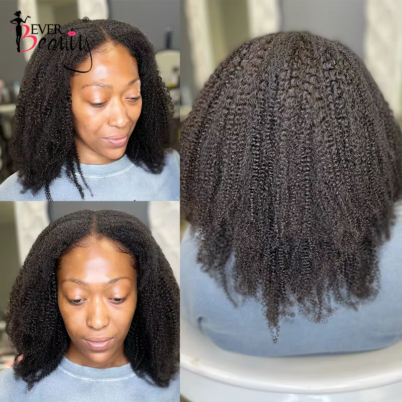 Ktk-Extension de Cheveux Naturels Bouclés Crépus Afro