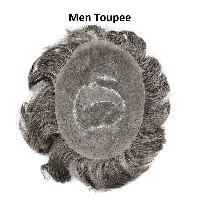 Prothèse capillaire pour homme en PU ultra-fin 0