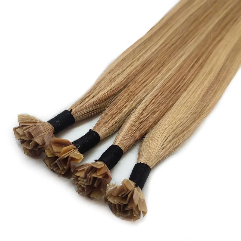 K Tip-Extensions de Cheveux Humains pour Femme