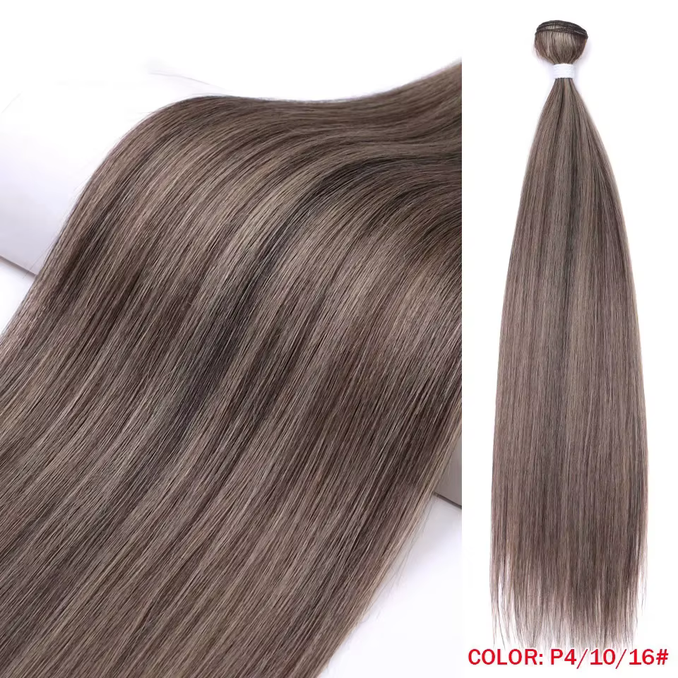 Mèches synthétiques Yaki lisses pour Salon de coiffure
