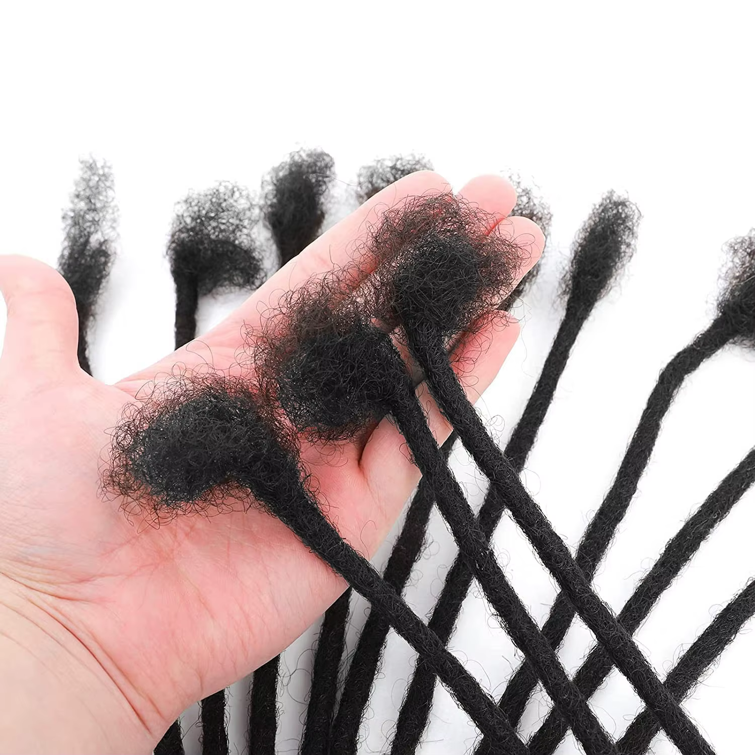 Extensions de dreadlocks synthétiques faites à la main