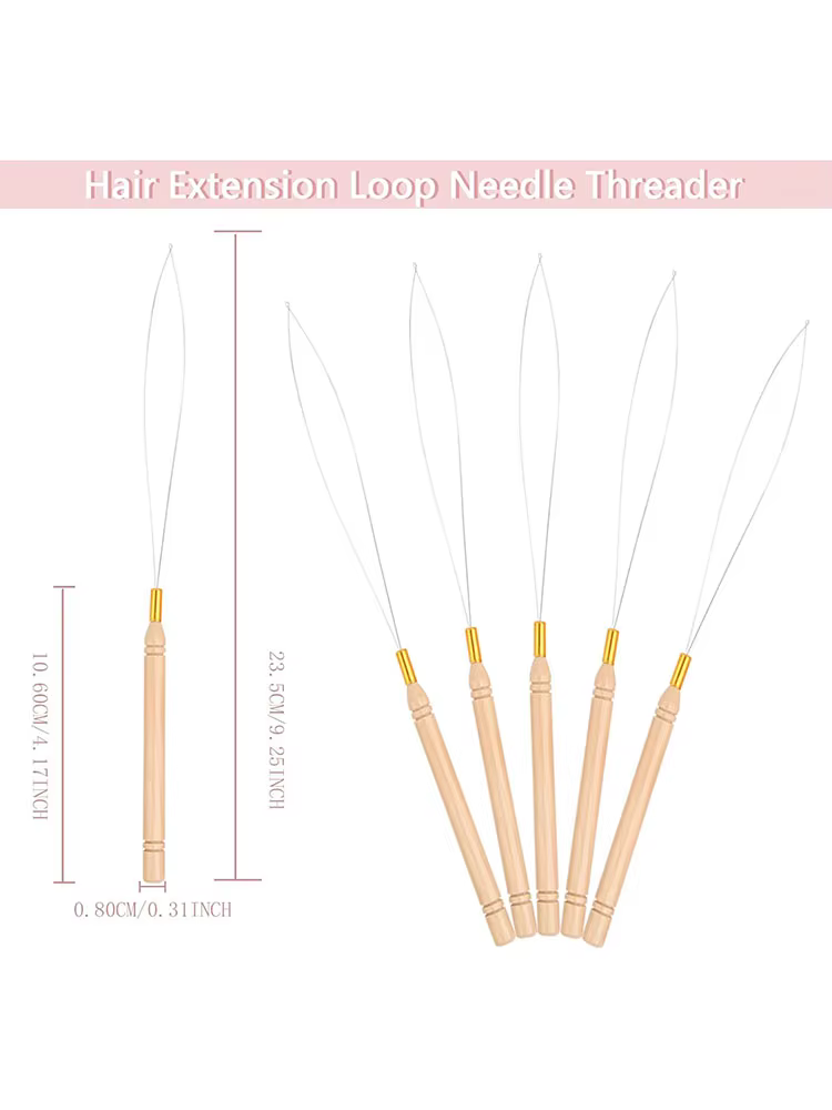 Outil de pose pour extensions capillaires : micro-anneaux