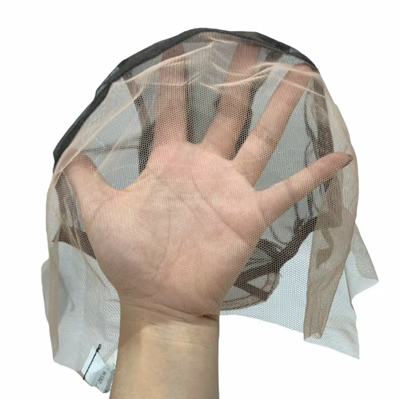 Bonnets de perruque en dentelle 13x4, 1 pièce, pour la fabrication de perruques avec bretelles réglables, bonnet de tissage sans colle, Base de perruque pour la ventilation ou les nœuds