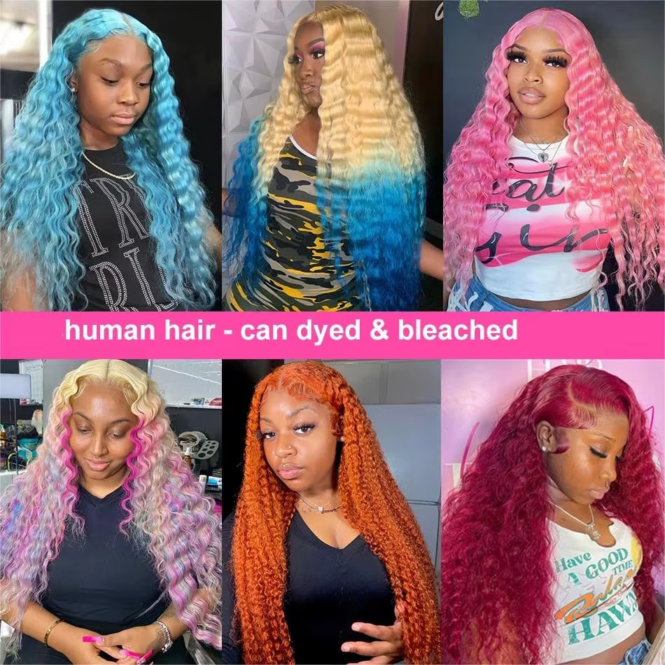 30 pouces 613 dentelle avant perruque cheveux humains Blonde