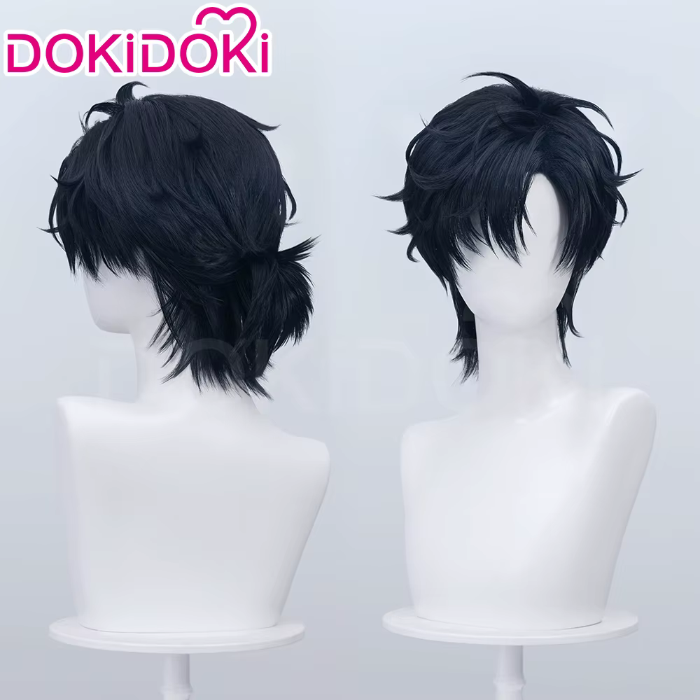 EN STOCK Lu Guang Charles Cheng Xiaoshi perruque Anime lien clic Cosplay DokiDoki hommes blanc
