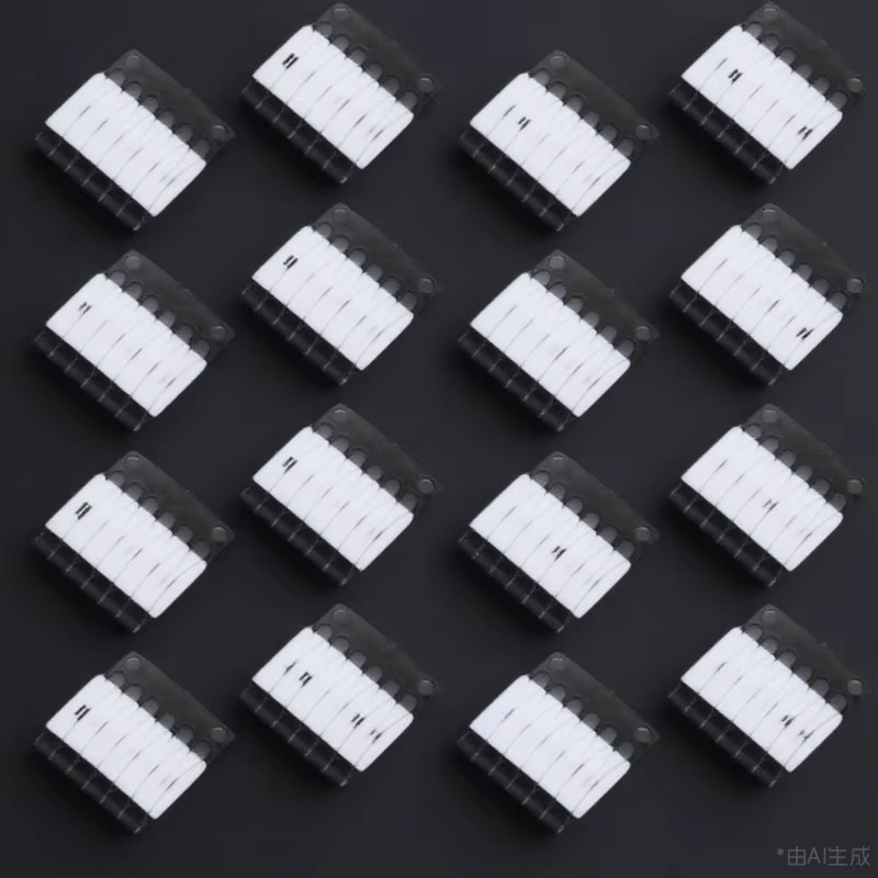 100 pinces de fixation en plastique pour perruques en dentelle et postiches – Adhérence fiable