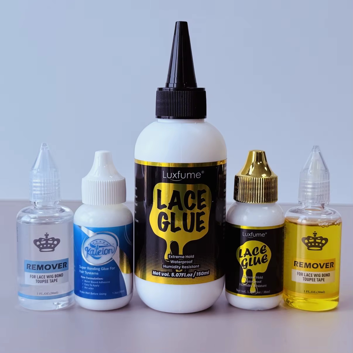 Colle forte pour perruque à dentelle frontale 38/150ml