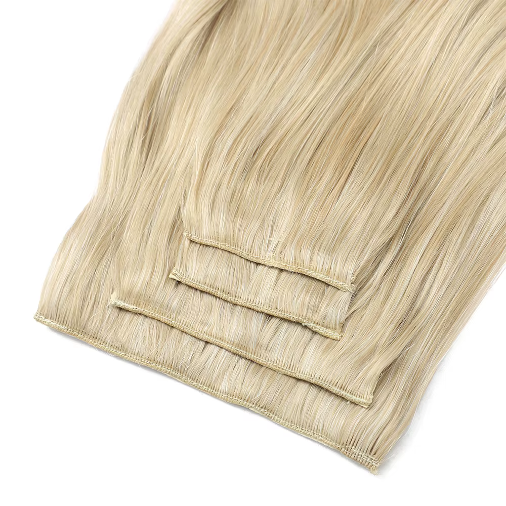 Extensions capillaires synthétiques blondes à Clip