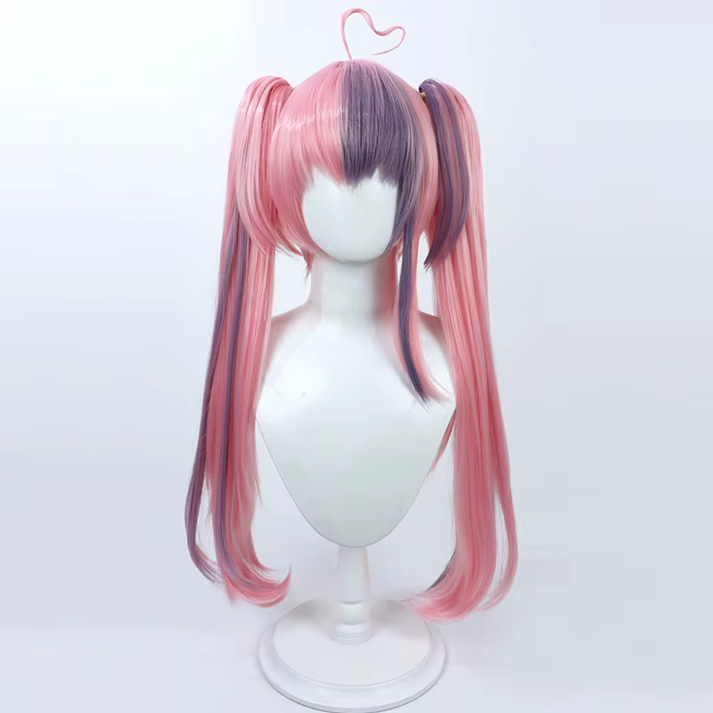 NIJISANJI virtuel YouTube Ironmouse Cosplay perruque Halloween fête accessoire cheveux synthétiques fibre résistante à