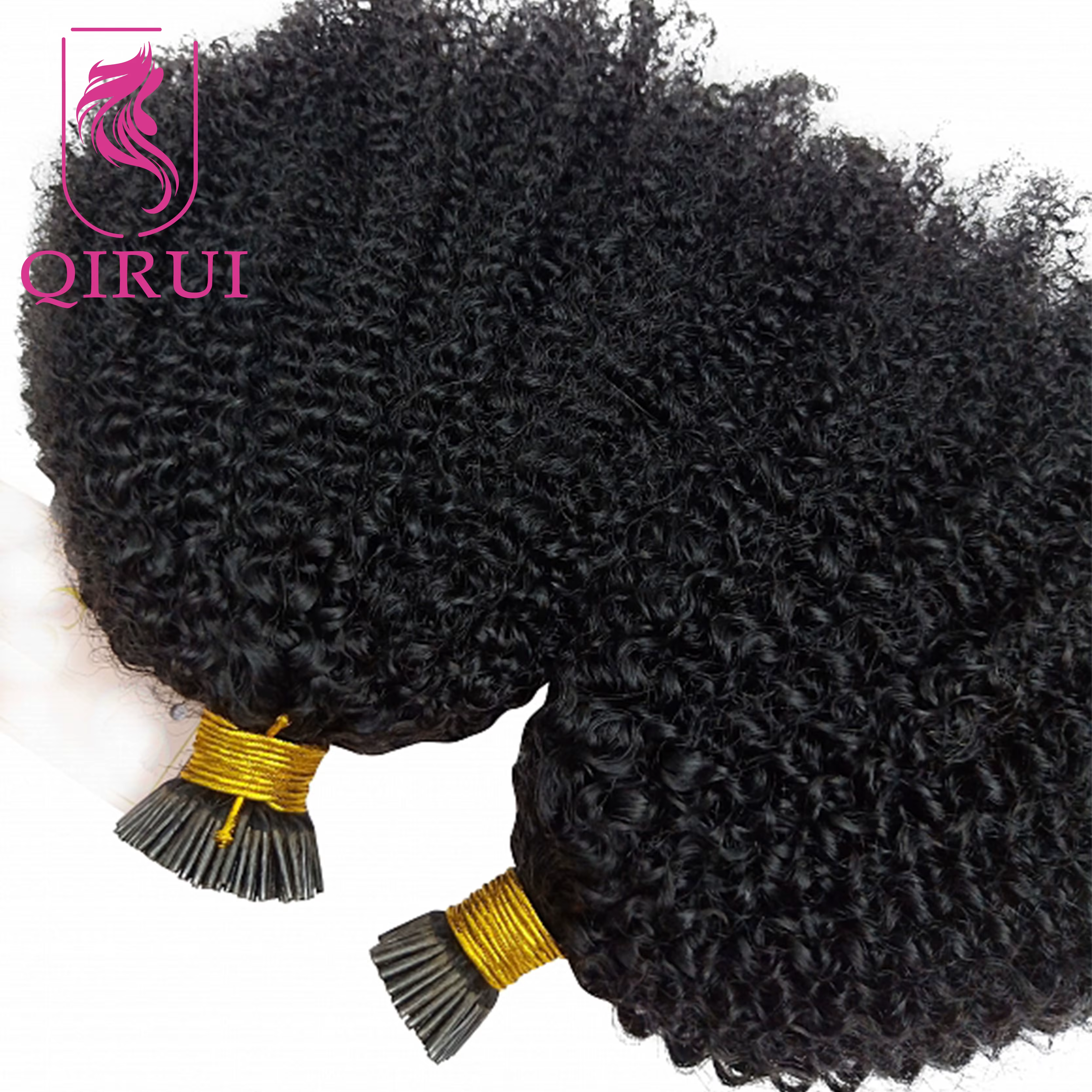 Itip Extensions de cheveux humains 4B 4C Itips Microlink