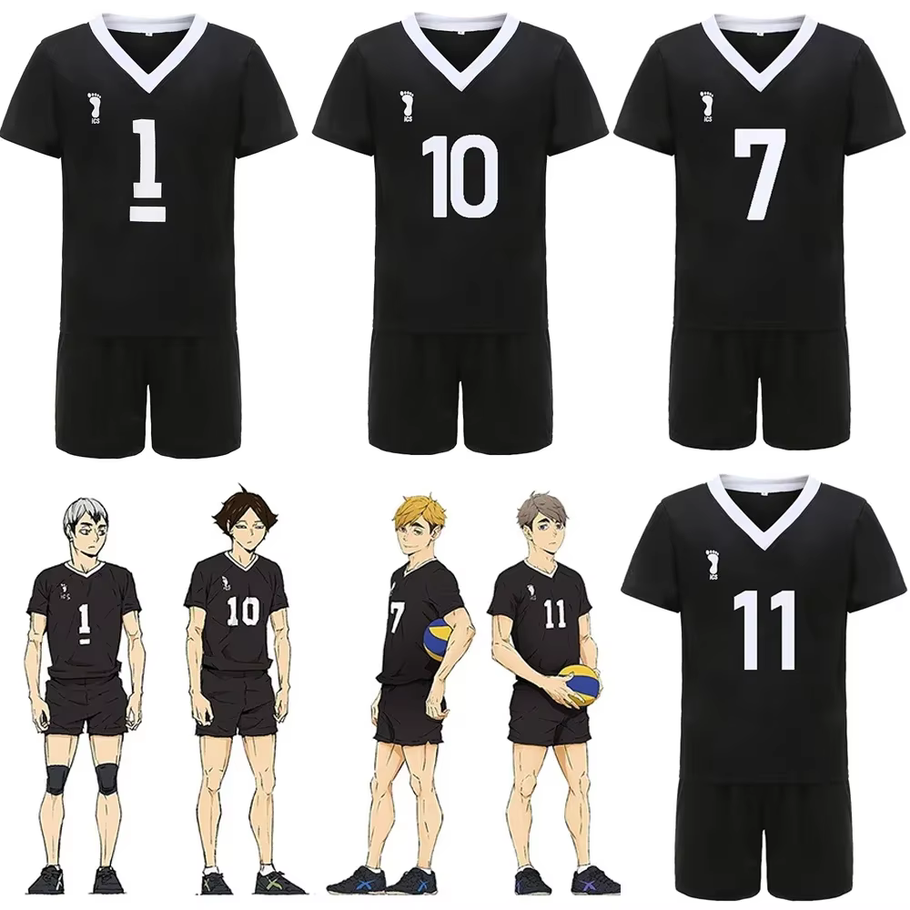 Miya Atsumu cosplay Anime Haikyuu Miya Osamu Cosplay Costume perruque Jersey Rintaro Suna vêtements de sport école volley-ball équipe uniforme