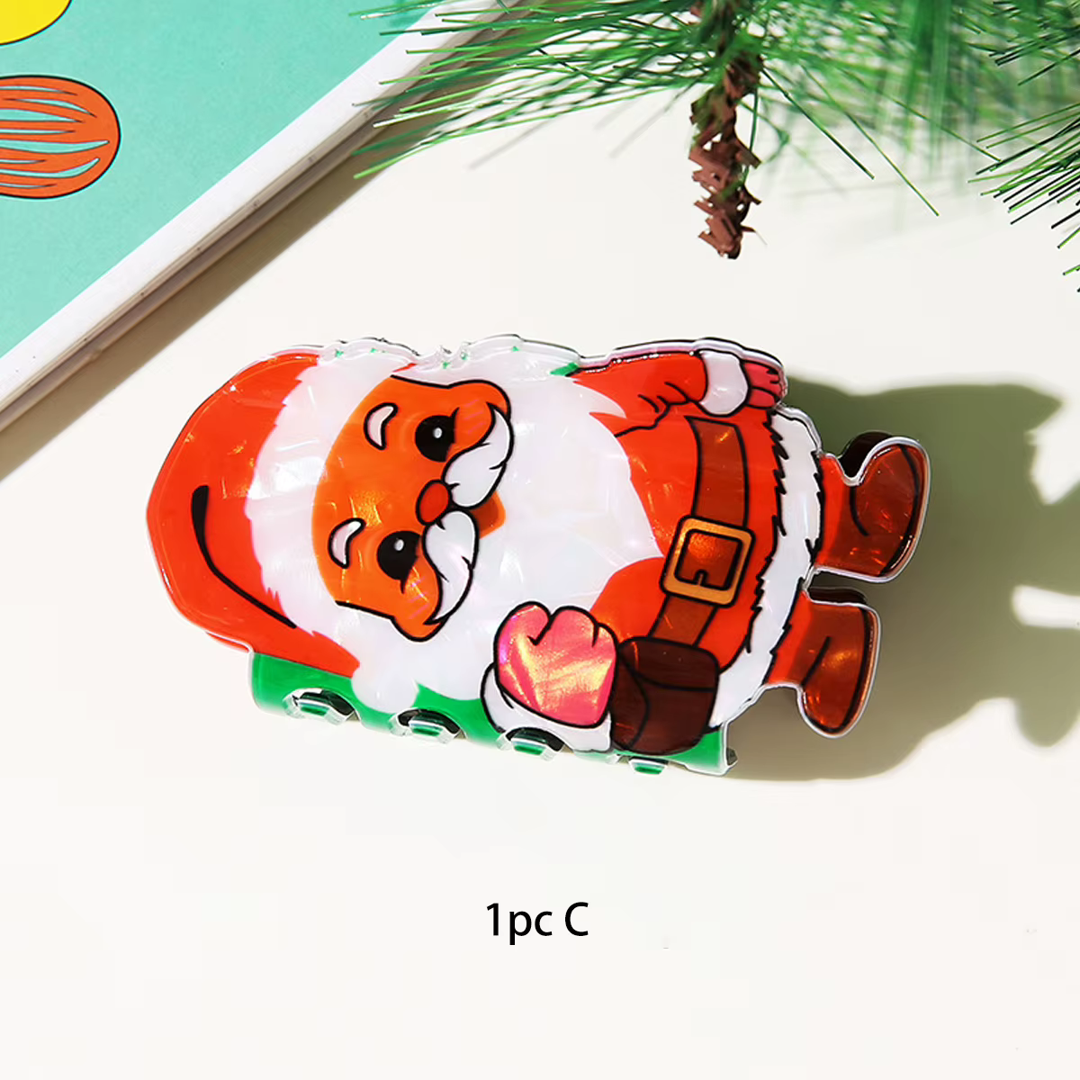 Pince à gratter bonhomme de neige de noël