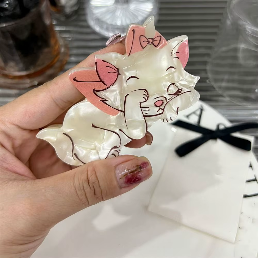 Pince à cheveux animal dessin animé pour femmes et filles