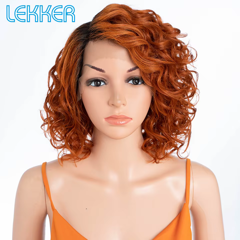Perruques Lekker Ginger 100% Cheveux Humains