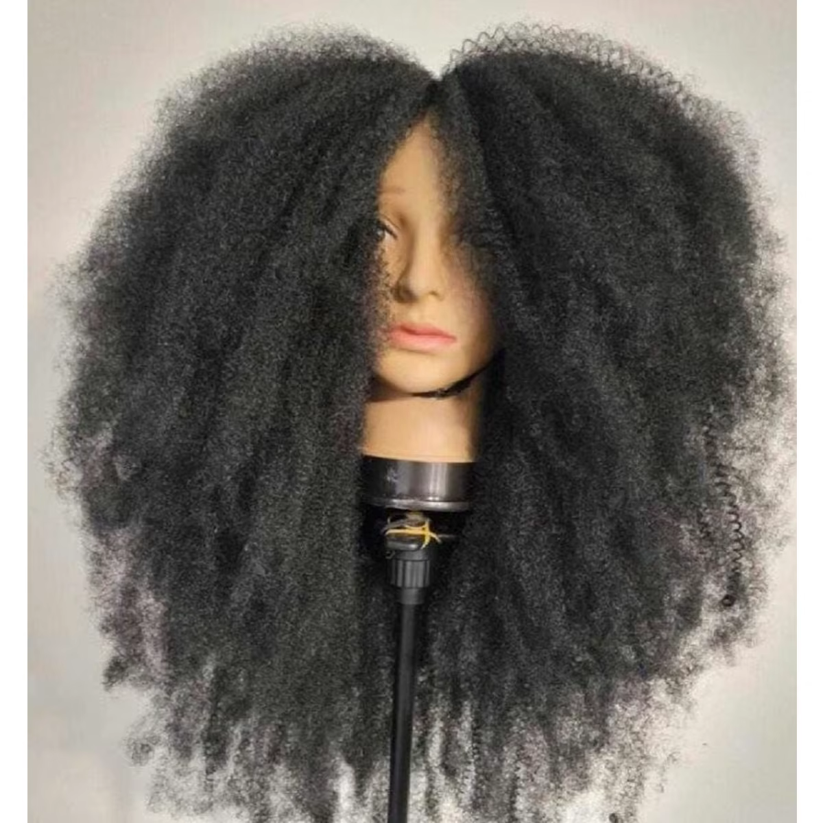 Perruque Afro Kinky Jumbo en dentelle HD