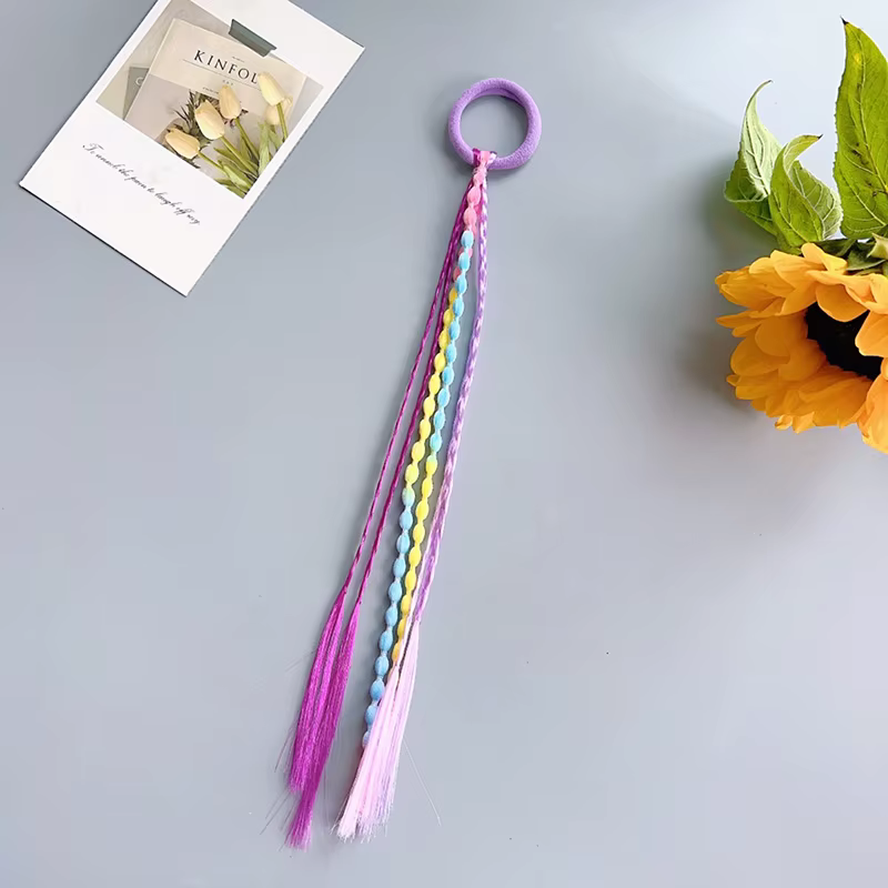 Perruque tressée pour filles