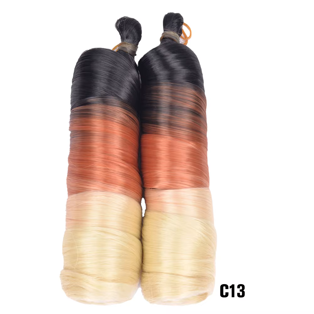 Boucles françaises tressage Extensions de cheveux