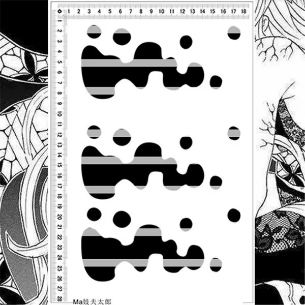 Gyutaro Shabana Cosplay perruque Daki frère noir vert cheveux bouclés Anime grade supérieure 6 perruques + bonnet