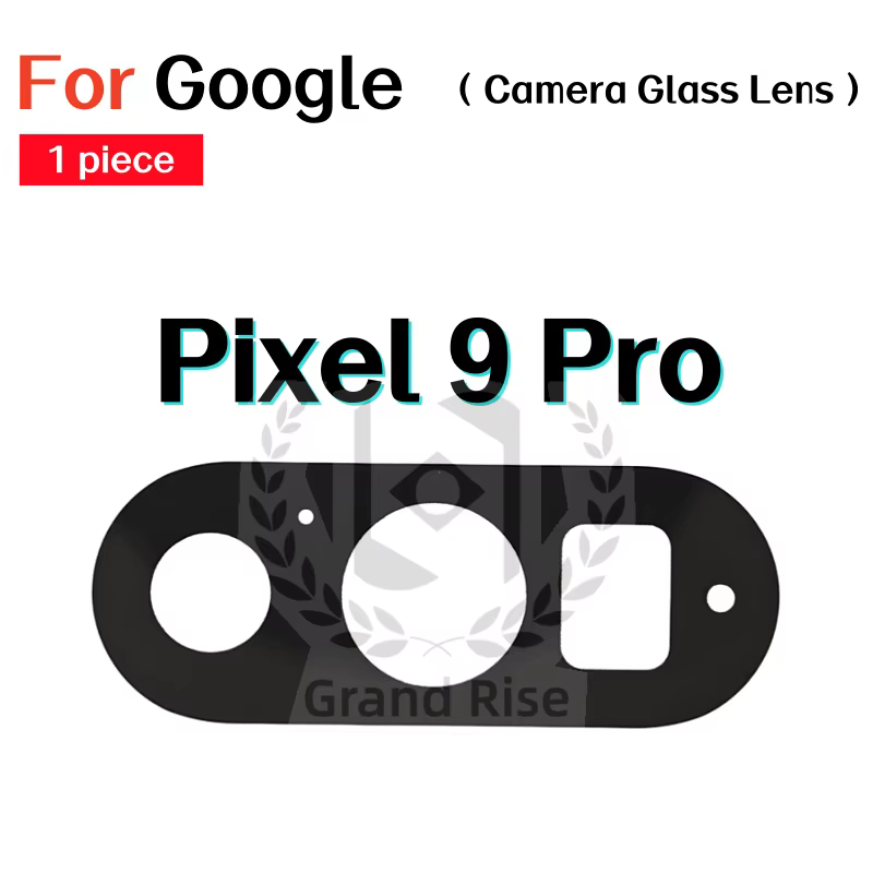 Lentille en verre de caméra arrière pour Google Pixel 6 6A 6Pro Pixel 7 7A 7Pro Pixel 8 8A 8Pro Pixel 9 9A Pixel 9Pro Fold XL Pixel 10 Pro XL