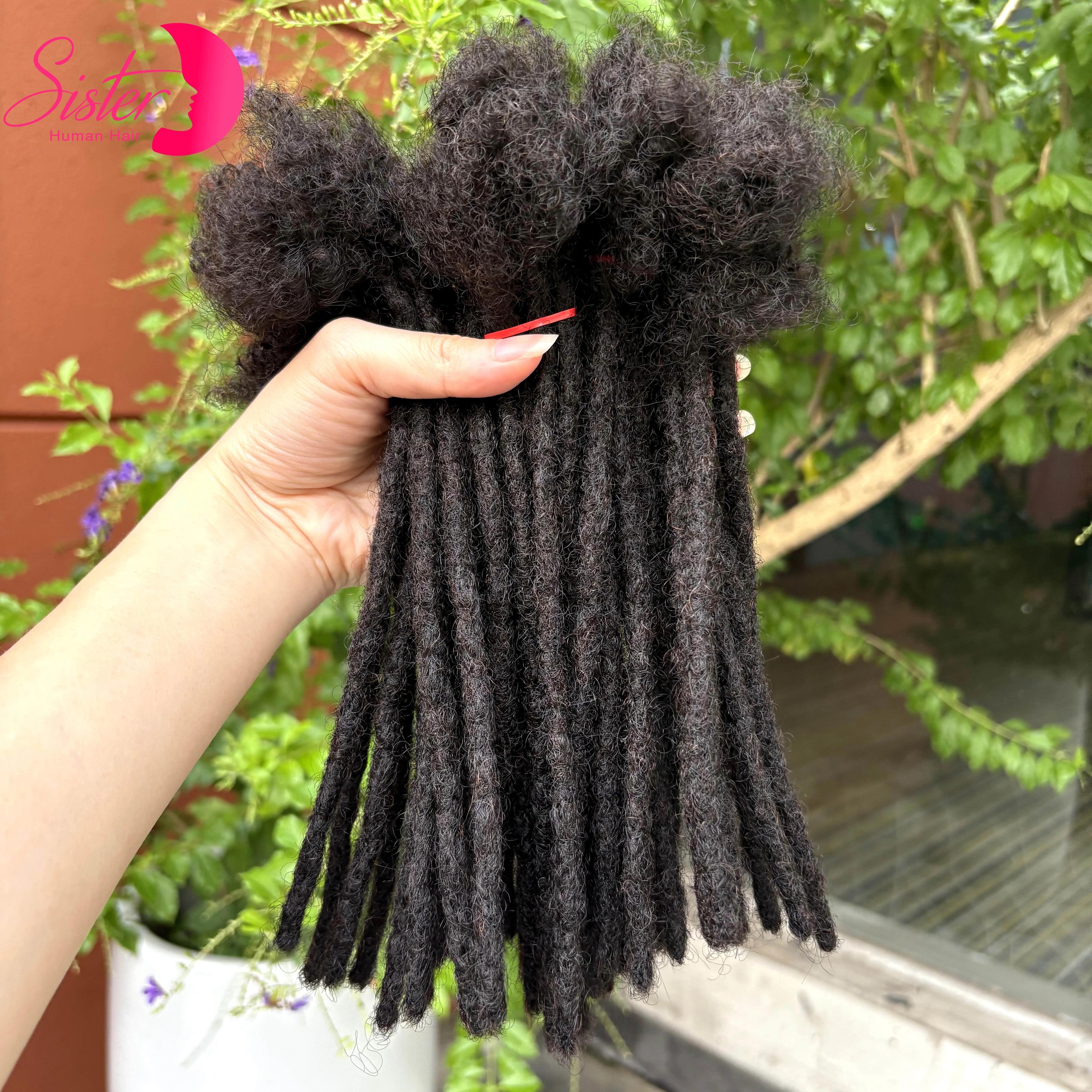 100% Extensions de cheveux humains Inter Loc 0.6 cm de largeur 4-8 pouces 50 brins