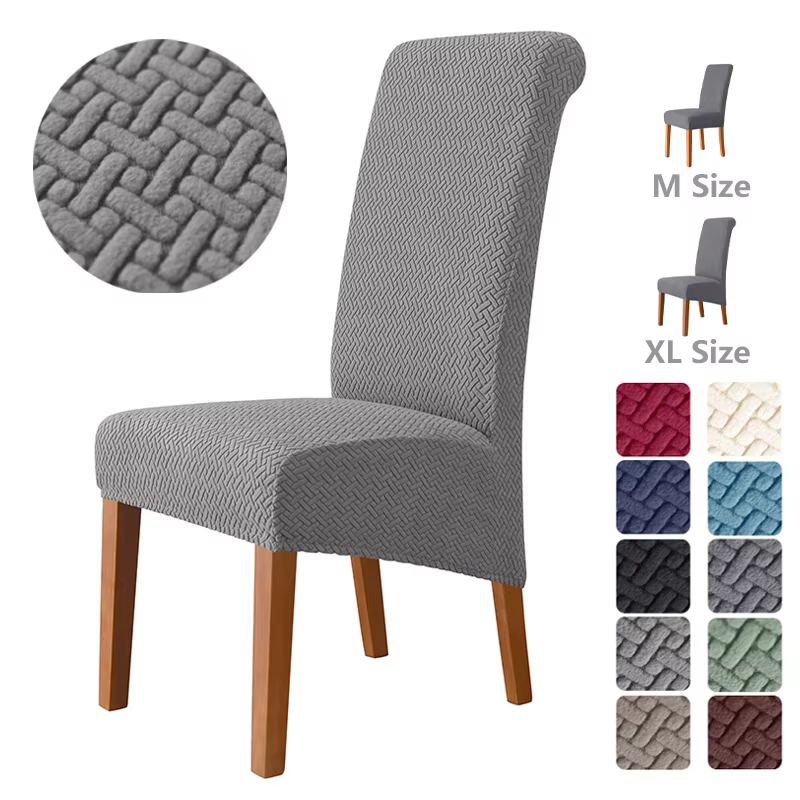 Housse de chaise en polaire extensible