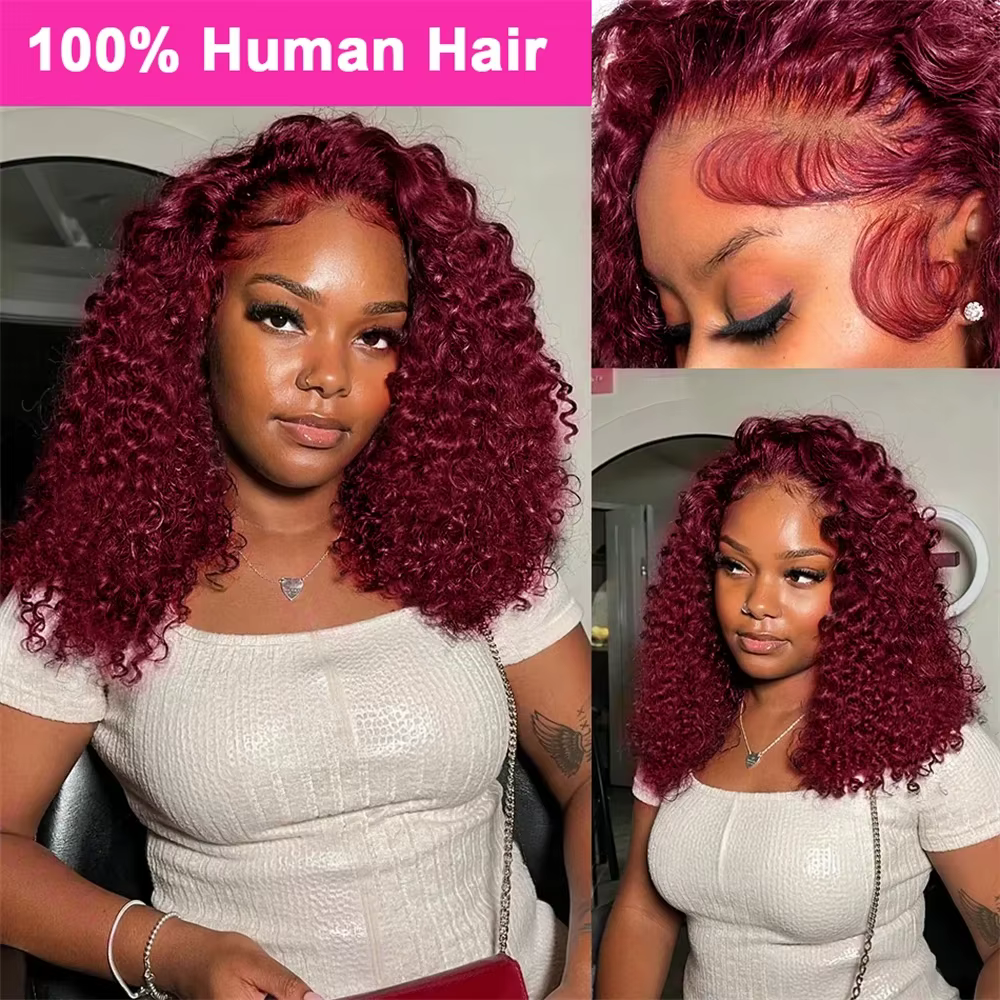 Perruque Bob Lace Frontal Wig Remy naturelle