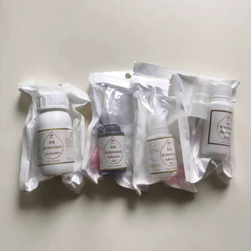 Ice Hair-Kit de Gel de Colle pour Collage à Froid