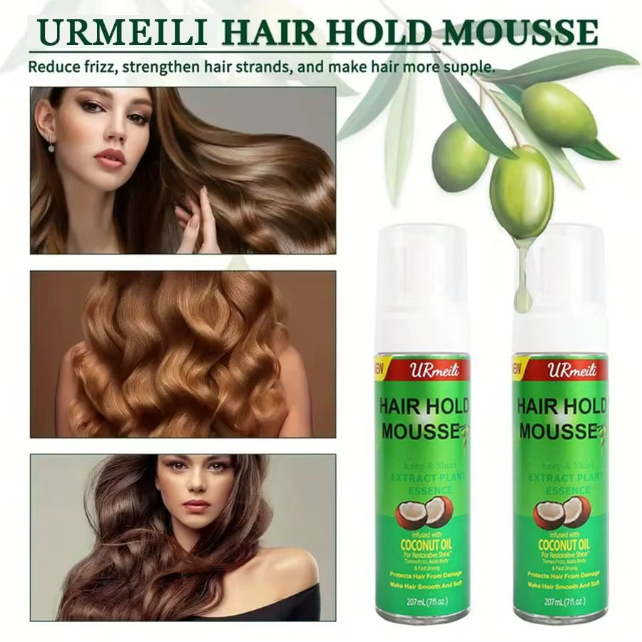 Mousse pour cheveux bouclés (207ml) pour perruques