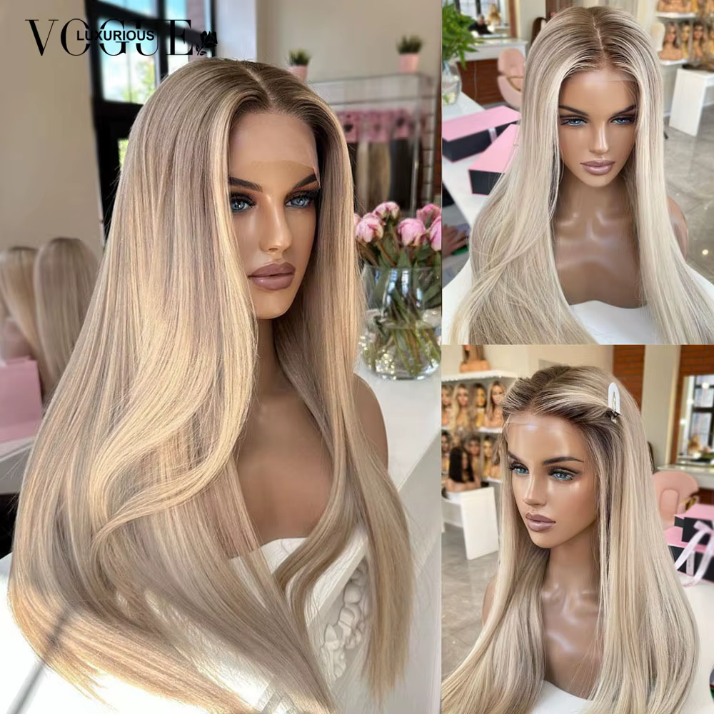 Perruque Lace Front Wig 100% naturelle lisse