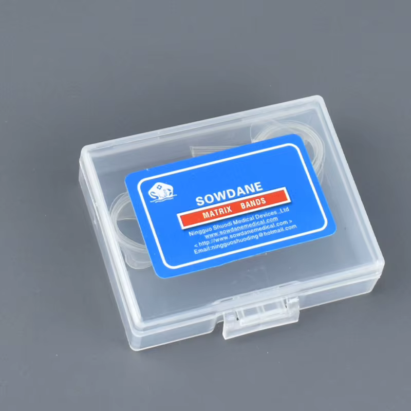Matrices dentaires doubles antérieures, matrice profilée sectionnelle transparente auto-adhésive, matériau de matrice antérieure proximal pour dentiste