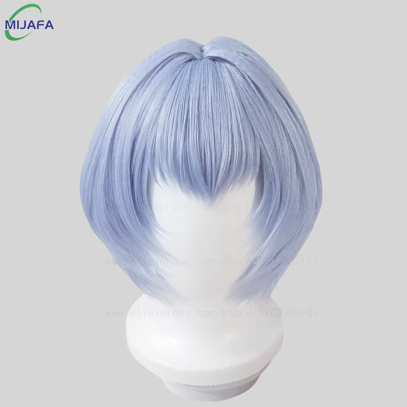Perruque de Cosplay Ayanami Rei de haute qualité