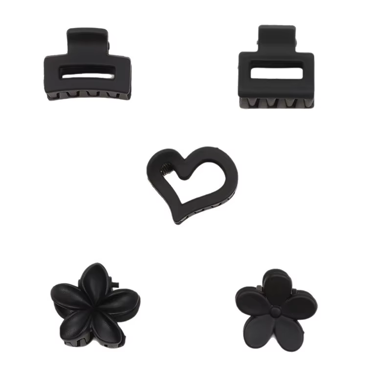 Pack de mini pinces à cheveux à fleurs pour femmes