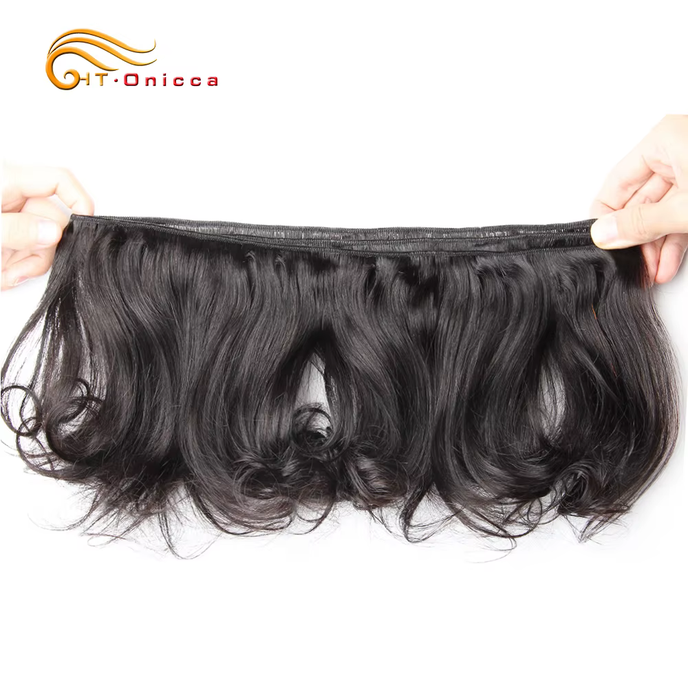 Paquets de cheveux humains bouclés rebondissants avec fermeture Extensions de tissage