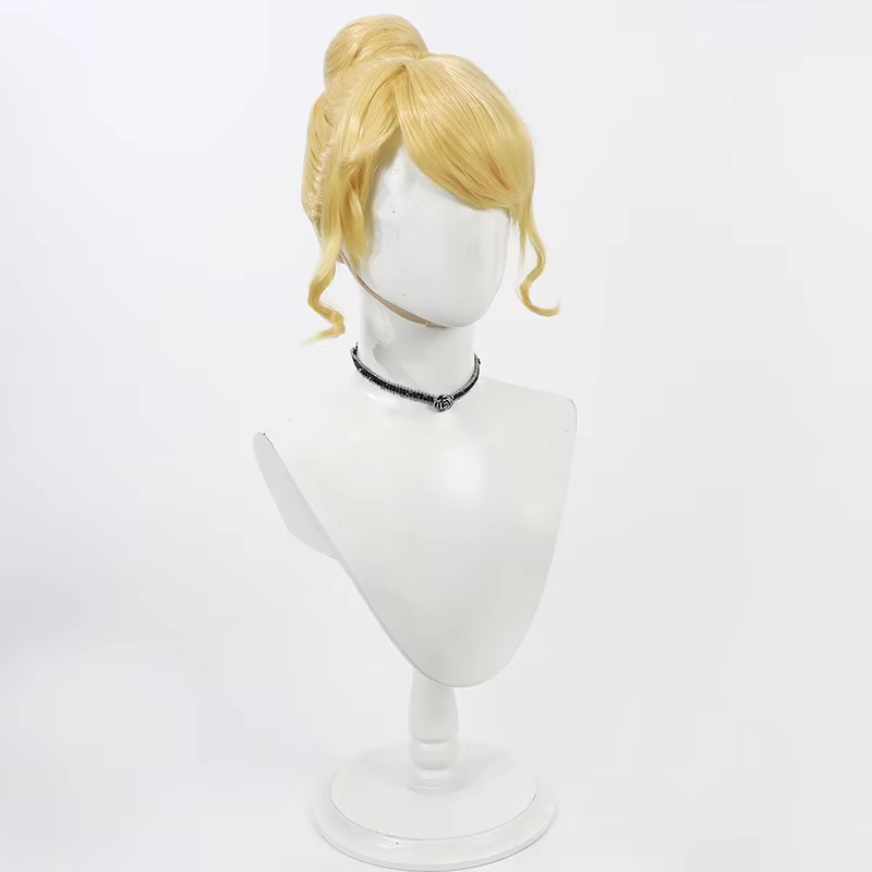 Perruque de princesse cendrillon pour adultes