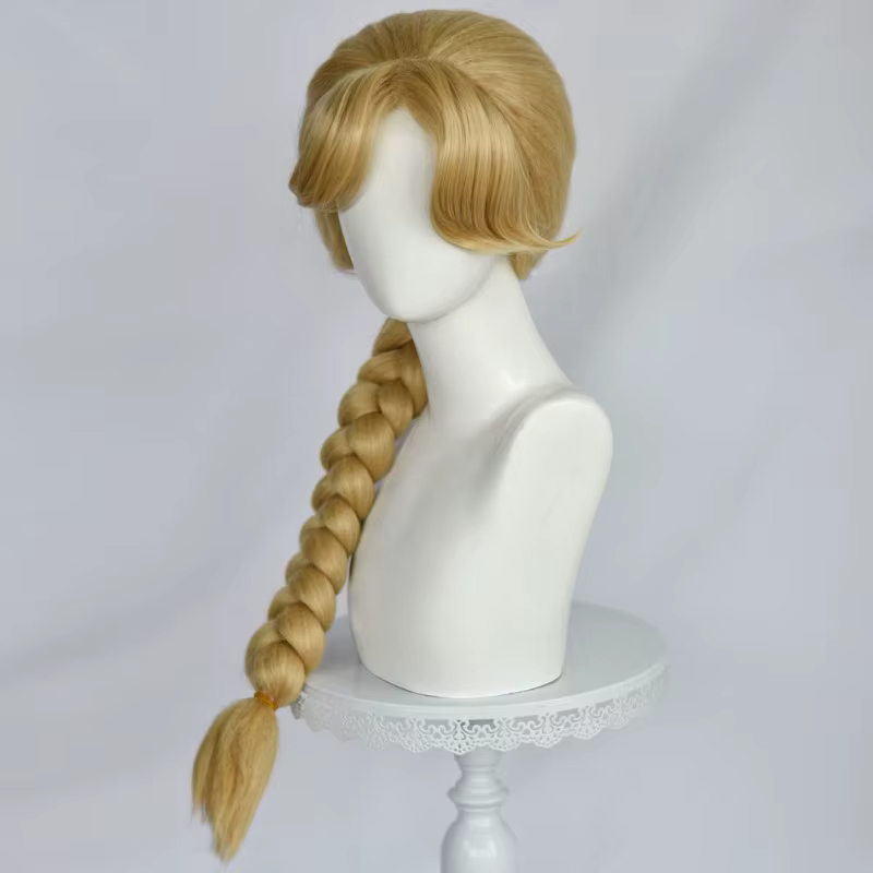Perruque de cosplay princesse Raiponce ‌