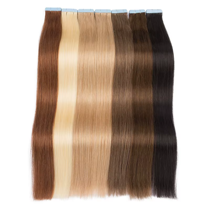 Bande dans l'extension de cheveux