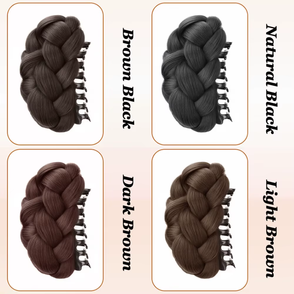 Chignon synthétique tendance avec pince à cheveux