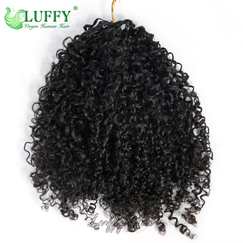 Extensions de cheveux humains au Crochet