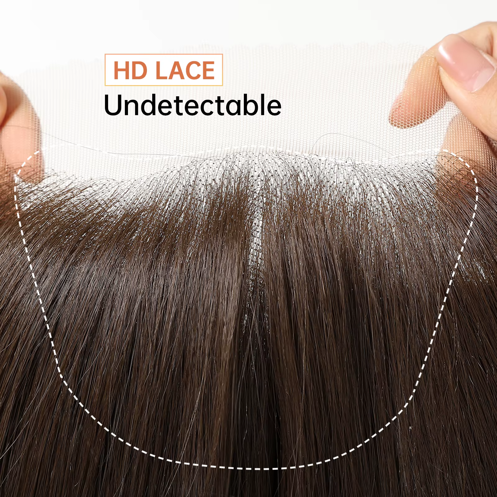 EASIHAIR – perruque Lace Front Wig synthétique courte et lisse