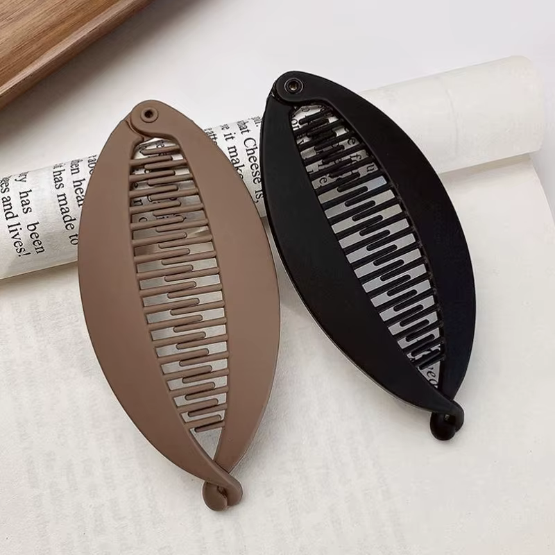 1/3 pièces nouvelle pince à cheveux banane chignon haut pour femmes