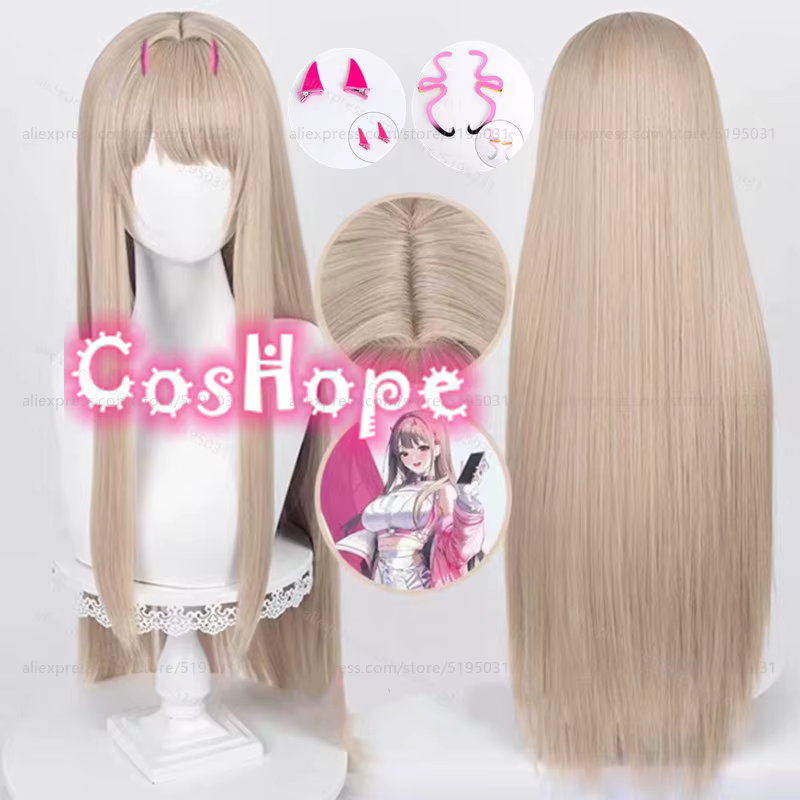 Perruque de Cosplay Viper 90cm