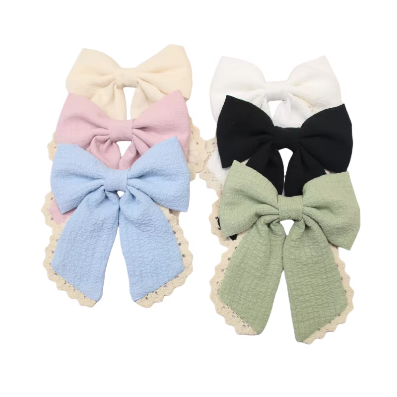 Mode dentelle bulle élégant bandeau pince à cheveux accessoire