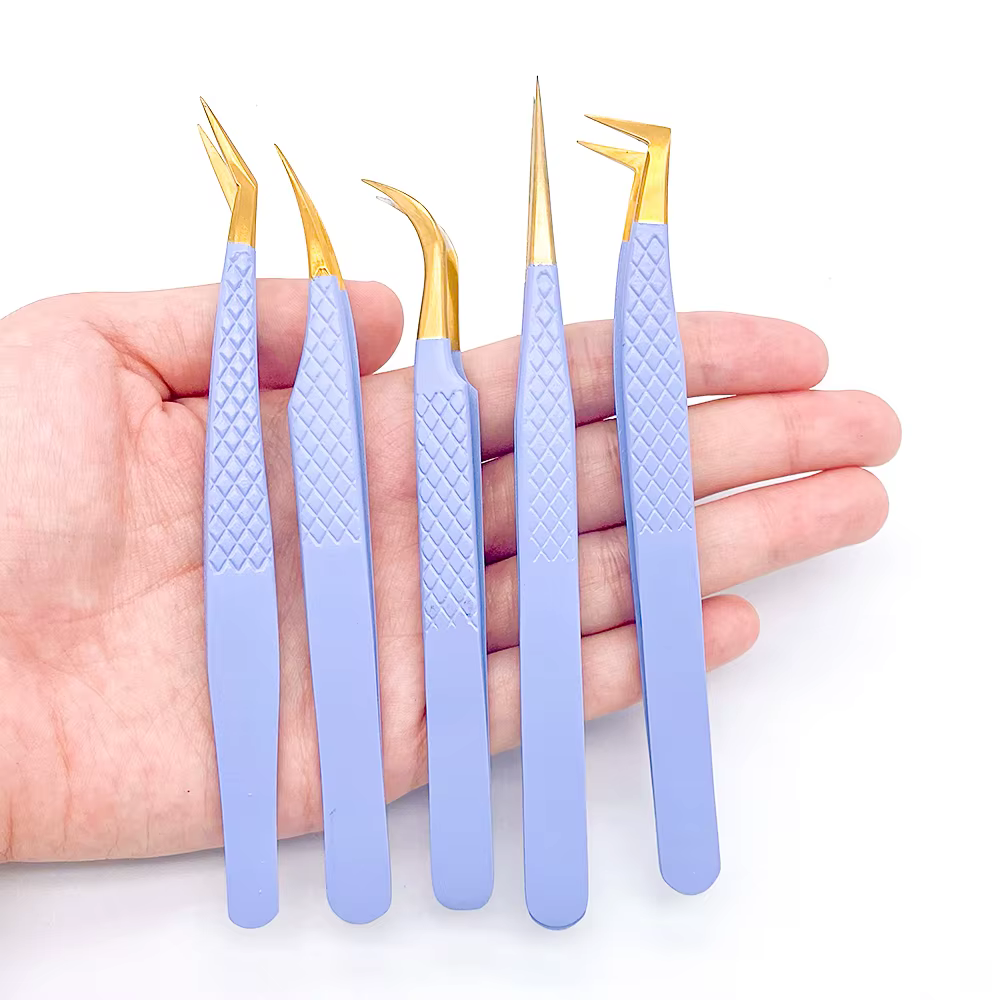 Pince à épiler à cils, Clip d'extension en acier inoxydable