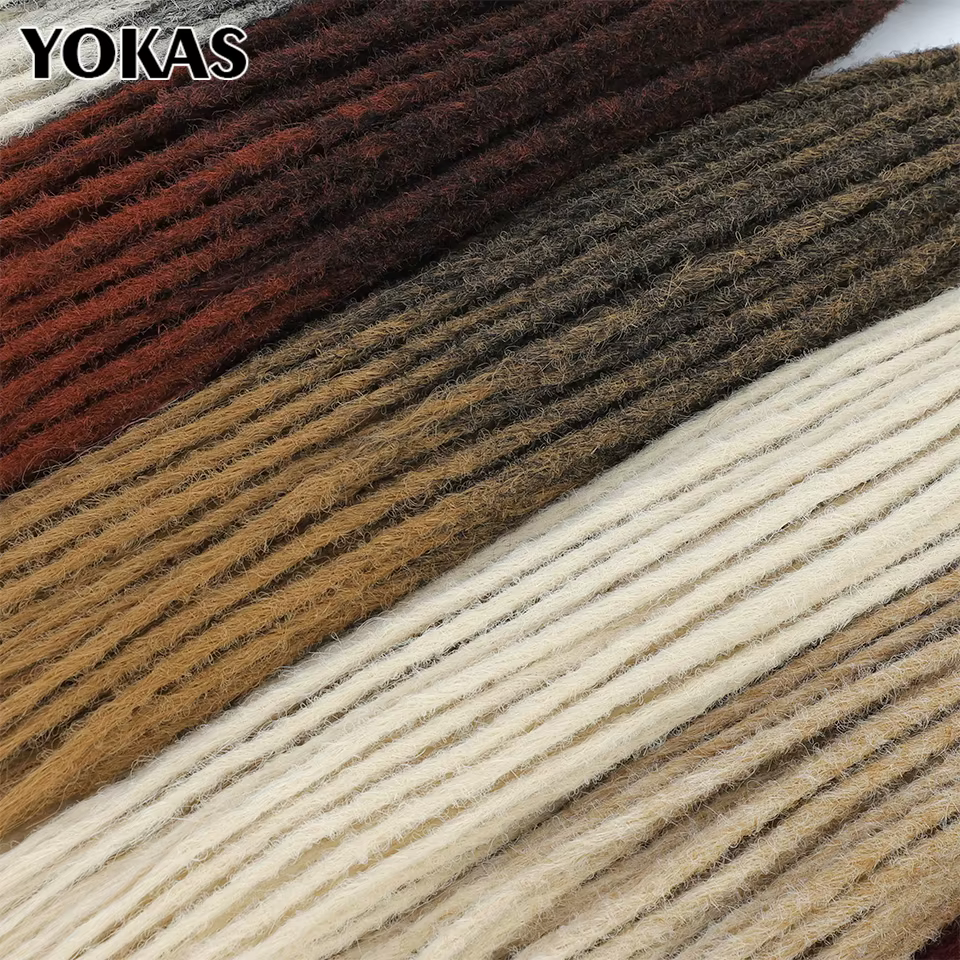 Extensions de Dreadlock synthétiques au Crochet faites à la main