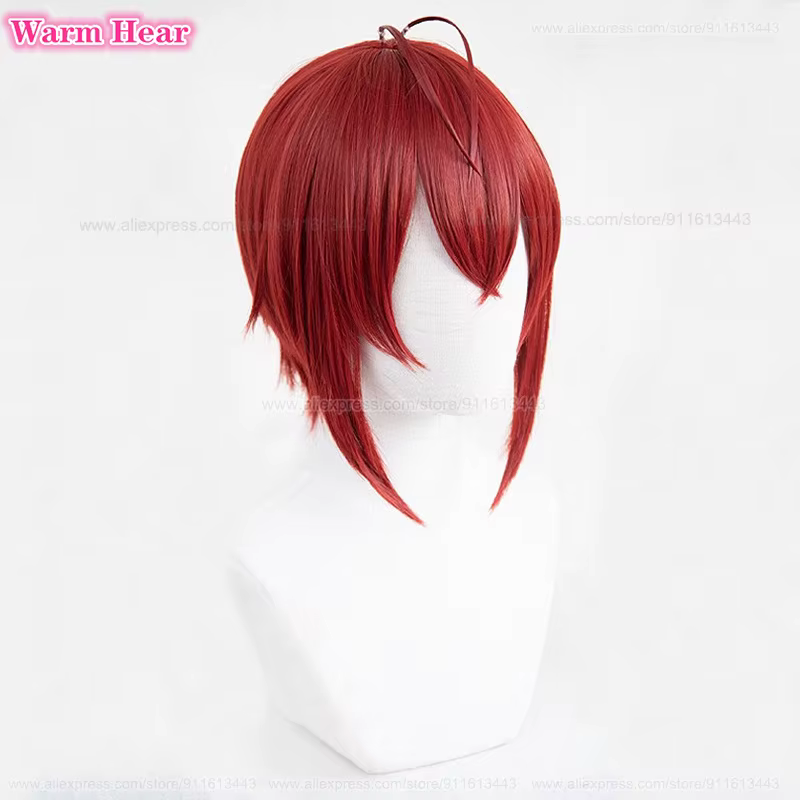 En Stock énigme Rosehearts perruque synthétique Anime 28 cm