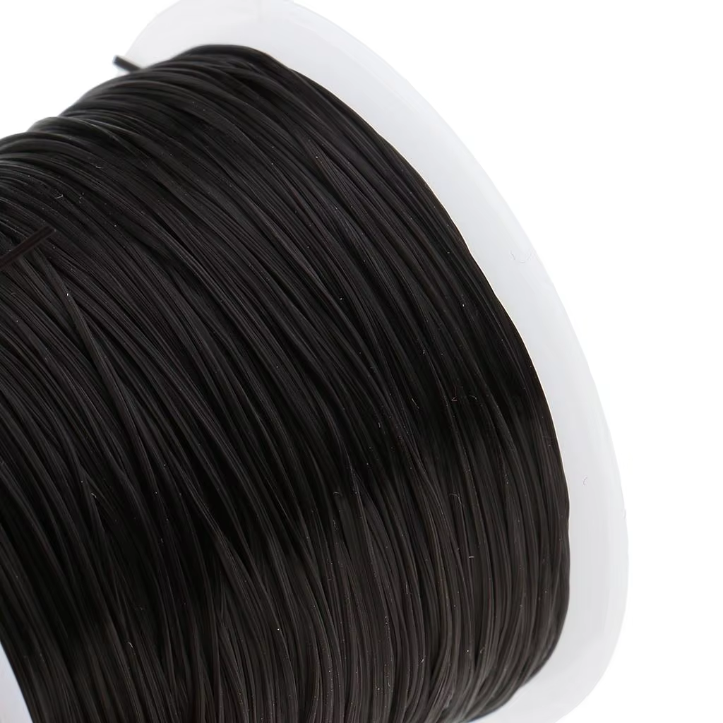 6 rouleaux 60M Salon cristal élastique chaîne cheveux tissage coudre décoration fil pour fil