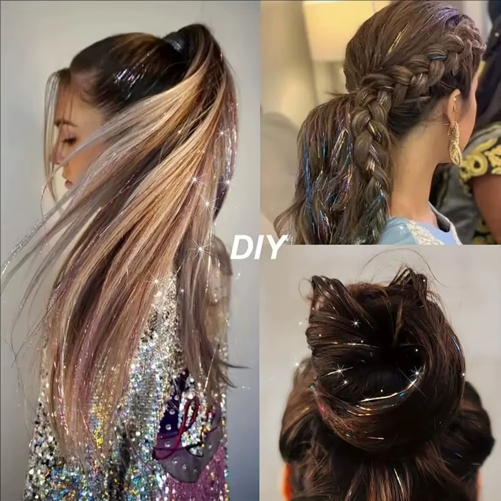Paquet de 12 guirlandes à cheveux