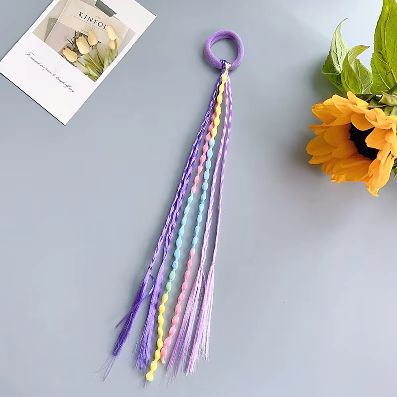 Perruque tressée pour filles