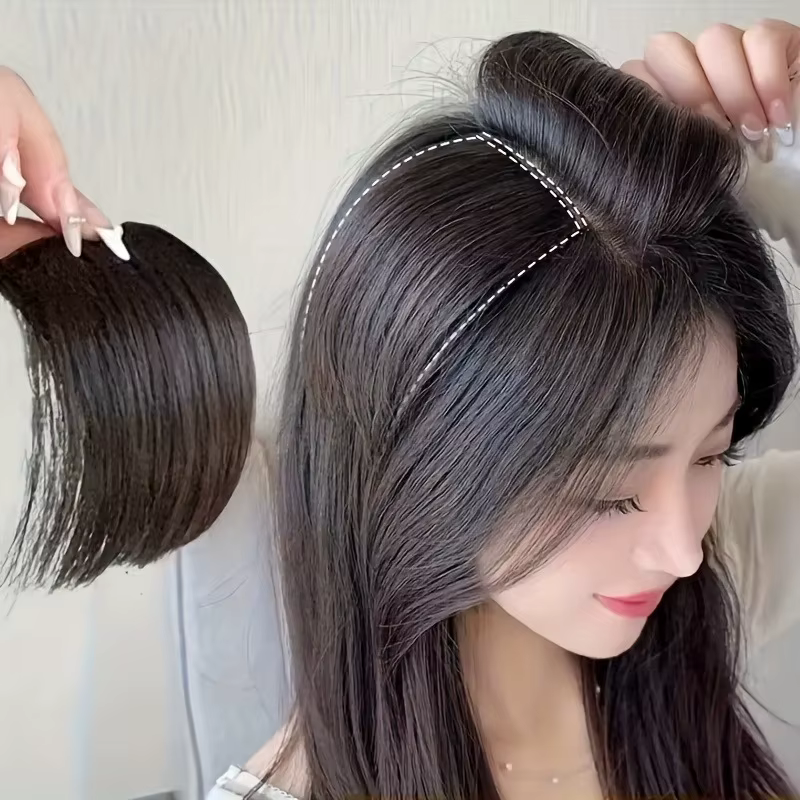 Extensions capillaires synthétiques à clipser de 10 cm