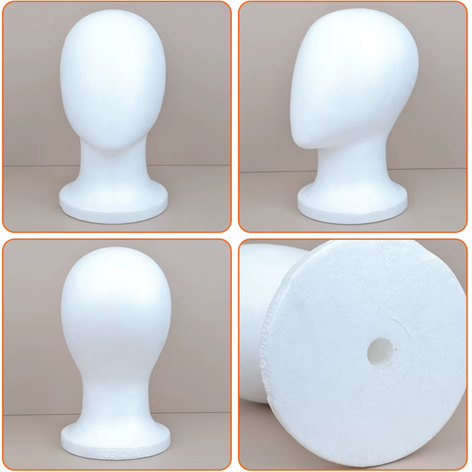 Tête de Mannequin en mousse